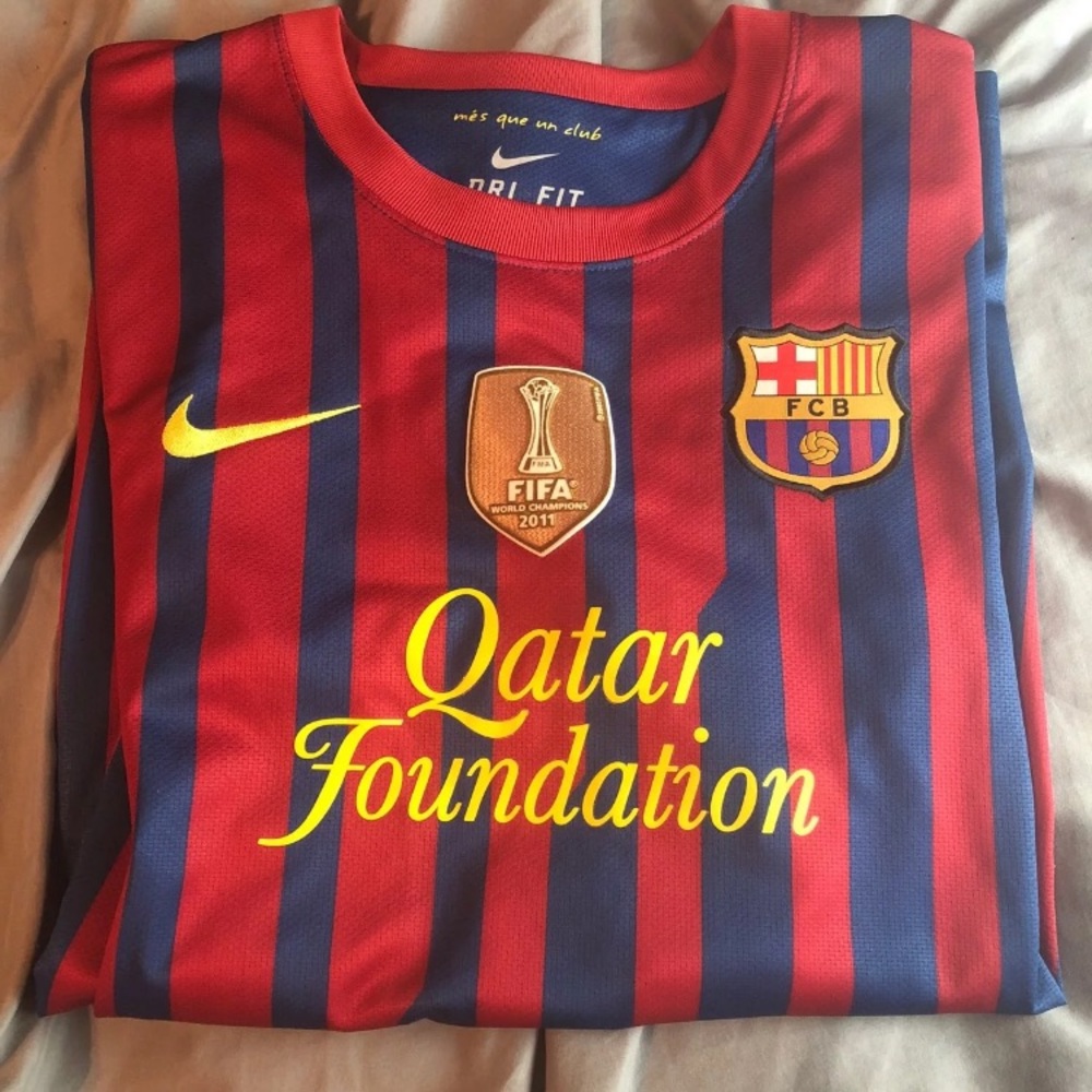 Messi 10/11 Barcelona jersey